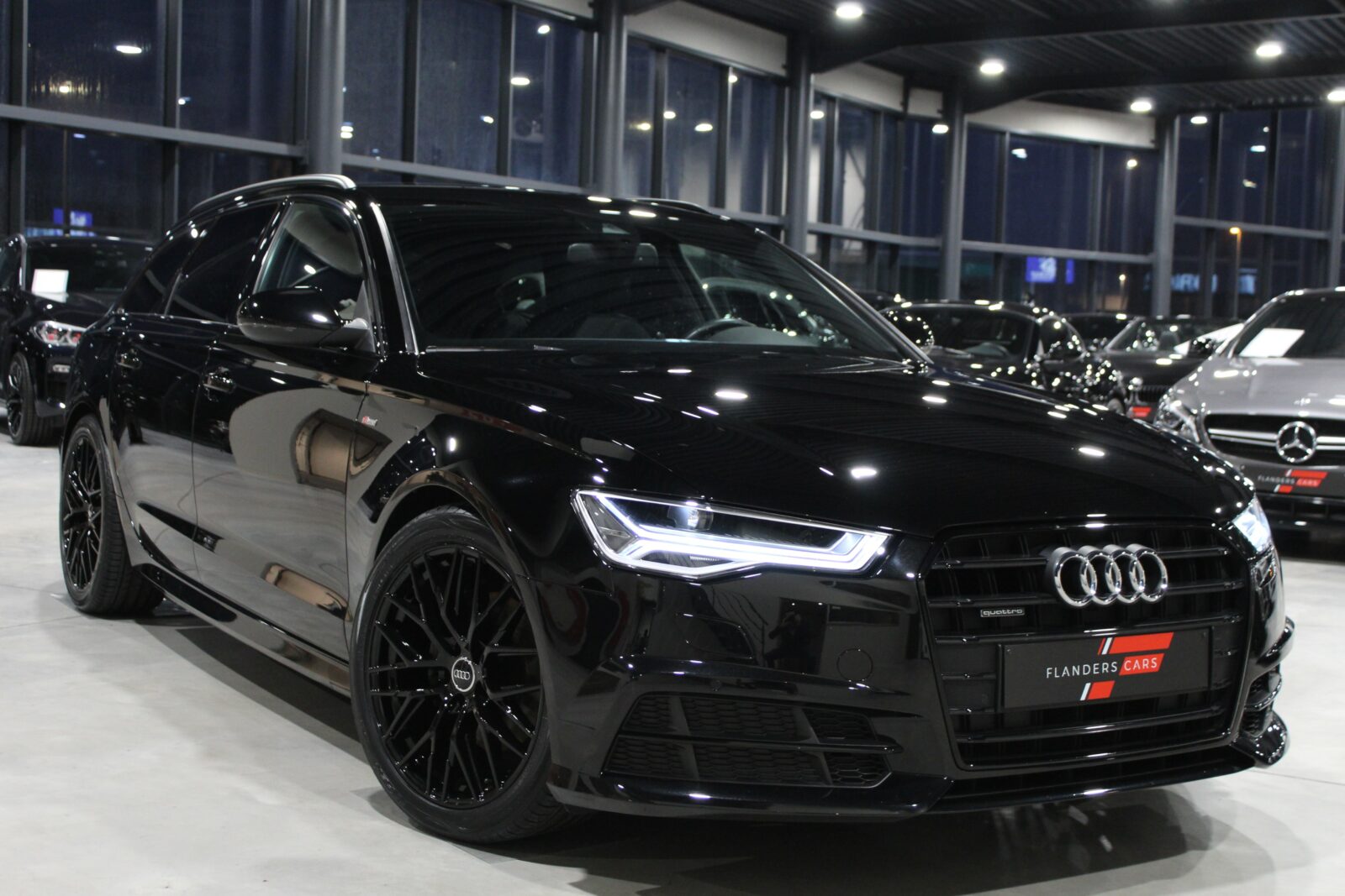 Audi A6 Avant S-Line Plus Black - Flanders Cars